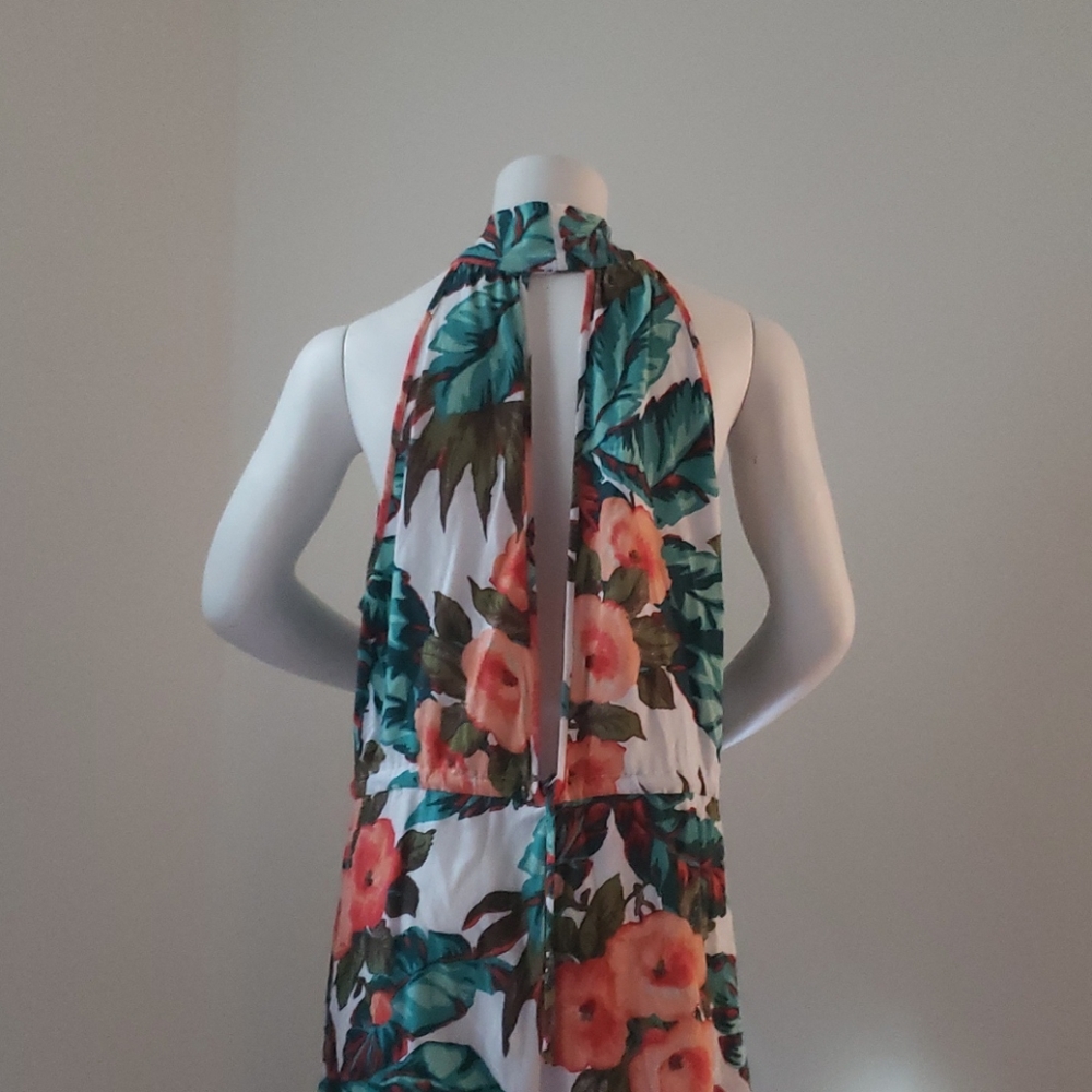 Flowered Pattern Romper - image 3